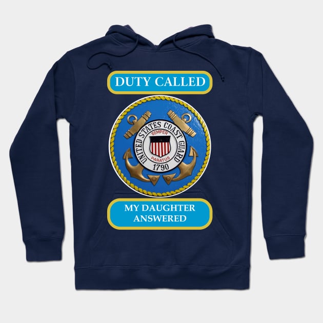 DutyCalledNavy Daughter Hoodie by Cavalrysword